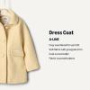 imageAmazon Essentials babygirls Wool Blend CoatBeige