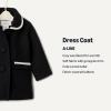 imageAmazon Essentials babygirls Wool Blend CoatBlack