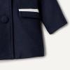imageAmazon Essentials babygirls Wool Blend CoatNavy