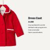 imageAmazon Essentials babygirls Wool Blend CoatRed