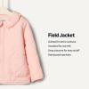 imageAmazon Essentials x Sofia Grainge Toddlers and Baby Girls Midweight Field Jacket with RufflePink