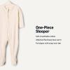 imageAmazon Essentials x Sofia Grainge Unisex Babies Cotton Footed Sleep and Play Bodysuit Pack of 2IvoryPink