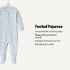 imageAmazon Essentials x Sofia Grainge Unisex Toddlers and Babies SnugFit Cotton Footed Pajamas Pack of 2IvoryGeese