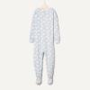 imageAmazon Essentials x Sofia Grainge Unisex Toddlers and Babies SnugFit Cotton Footed Pajamas Pack of 2Light BluePolar Bear