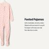 imageAmazon Essentials x Sofia Grainge Unisex Toddlers and Babies SnugFit Cotton Footed Pajamas Pack of 2PinkPolar Bear