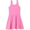 imageAmazon Essentials Girls Active FormFlex Buttery Soft Tank Tennis Dress with Builtin Bodysuit Bra ampamp ShortsPink