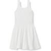 imageAmazon Essentials Girls Active FormFlex Buttery Soft Tank Tennis Dress with Builtin Bodysuit Bra ampamp ShortsWhite