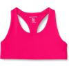 imageAmazon Essentials Girls Active Total Train Racerback Gym Workout Training Sports BraHot Pink