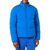 imageAmazon Essentials Mens Mock Neck Heavyweight Puffer Coat Available in Big ampamp TallBright Blue