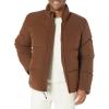 imageAmazon Essentials Mens Mock Neck Heavyweight Puffer Coat Available in Big ampamp TallDeep Brown