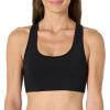 imageAmazon Essentials Womens Active Total Train Medium Support Racerback Gym Workout Sports BraBlack