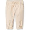 imageAmazon Essentials x Sofia Grainge Unisex Kids PullOn Twill Jogger PantsLight Beige