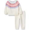 imageAmazon Essentials x Sofia Grainge Unisex Toddlers and Babies Sweater SetIvory Blush Scenic Fair Isle