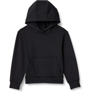 imageAmazon Essentials Boys Active Performance Stretch Knit Athletic Hoodie SweatshirtBlack