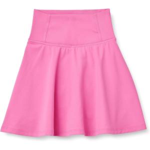 imageAmazon Essentials Girls Active FormFlex Buttery Soft Athletic Golf Tennis Skort with Builtin ShortsPink