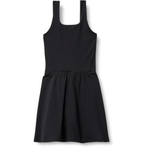 imageAmazon Essentials Girls Active FormFlex Buttery Soft Tank Tennis Dress with Builtin Bodysuit Bra ampamp ShortsBlack