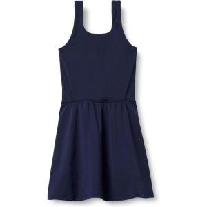 imageAmazon Essentials Girls Active FormFlex Buttery Soft Tank Tennis Dress with Builtin Bodysuit Bra ampamp ShortsNavy