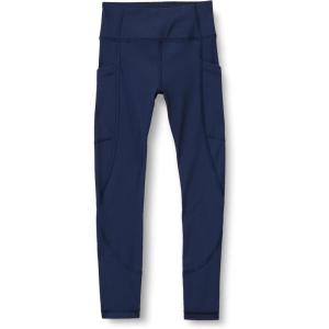 imageAmazon Essentials Girls Total Train Dance Workout High Waist Full Length Athletic Leggings with PocketsNavy