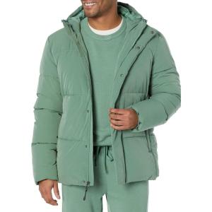 imageAmazon Essentials Mens MidLength Hooded Puffer Coat Available in Big ampamp TallSage Green