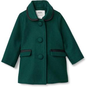 imageAmazon Essentials babygirls Wool Blend CoatDark Green