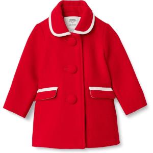 imageAmazon Essentials babygirls Wool Blend CoatRed
