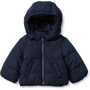 imageAmazon Essentials x Sofia Grainge Babies Toddlers and Boys WaterResistant Hooded Puffer JacketNavy
