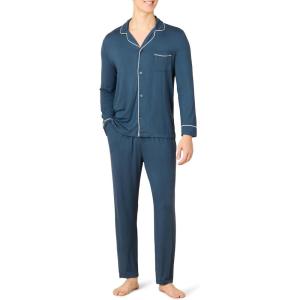 imageAmazon Essentials x Sofia Grainge Mens Pajama SetDark Navy