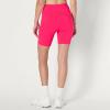 imageAmazon Essentials Womens Active Total Train High Waist 7quot Gym Workout Biker Shorts with PocketsHot Pink