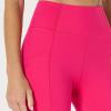 imageAmazon Essentials Womens Active Total Train High Waist 7quot Gym Workout Biker Shorts with PocketsHot Pink