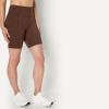 imageAmazon Essentials Womens Active Total Train High Waist 7quot Gym Workout Biker Shorts with PocketsRich Hazel