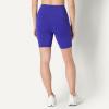 imageAmazon Essentials Womens Active Total Train High Waist 7quot Gym Workout Biker Shorts with PocketsRoyal Blue
