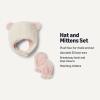 imageAmazon Essentials x Sofia Grainge Unisex Babies Hat and Mittens SetIvory