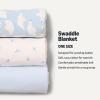 imageAmazon Essentials x Sofia Grainge Unisex Babies Swaddle Blanket Pack of 3BunniesPale BluePolar Bear