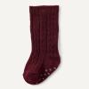 imageAmazon Essentials x Sofia Grainge Unisex Toddlers and Babies Cable Knit KneeHigh Socks 6 PairsBurgundyPinkTan
