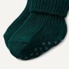 imageAmazon Essentials x Sofia Grainge Unisex Toddlers and Babies Knitted Turn Cuff Socks 6 PairsDark GreenIvoryRed