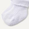 imageAmazon Essentials x Sofia Grainge Unisex Toddlers and Babies Knitted Turn Cuff Socks 6 PairsWhite
