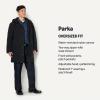 imageAmazon Essentials Demis Pick Mens Modern OversizedFit Heavyweight Parka JacketBlack