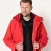 imageAmazon Essentials Mens Water Resistant 3 in 1 Snow JacketBright Poppy Red
