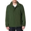 imageAmazon Essentials Mens Waterproof Packable Rain JacketDark Green