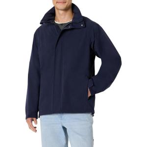 imageAmazon Essentials Mens Waterproof Packable Rain JacketNavy