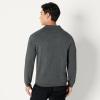 imageAmazon Essentials Mens Long Sleeve Regular Fit Knit Polo SweaterCharcoal Heather