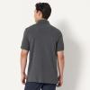 imageAmazon Essentials Mens Regular Fit Interlock Polo ShirtCharcoal Heather