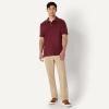 imageAmazon Essentials Mens Regular Fit Interlock Polo ShirtRich Burgundy