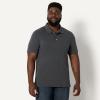 imageAmazon Essentials Mens Slim Fit Interlock Polo ShirtCharcoal Heather