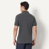 imageAmazon Essentials Mens Slim Fit Interlock Polo ShirtCharcoal Heather