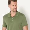 imageAmazon Essentials Mens Slim Fit Interlock Polo ShirtDark Olive