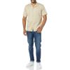 imageAmazon Essentials Mens Vacation Cotton Resort Shirt SlimFit Short SleeveKhaki Brown