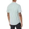 imageAmazon Essentials Mens Vacation Cotton Resort Shirt SlimFit Short SleeveMulticolor Stripe