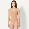 imageAmazon Essentials Womens Peached Mircofiber BodysuitWashed Bronze