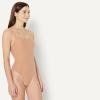 imageAmazon Essentials Womens Peached Mircofiber BodysuitWashed Bronze